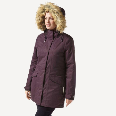 Куртка утеплённая Inga Parka Ws (Женский; UK12, M (44-46); winterberry)